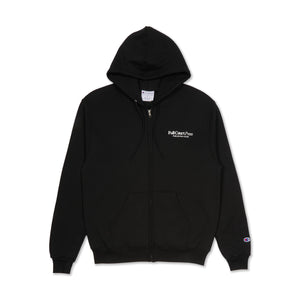 Staff Zip Up Hoodie (black)
